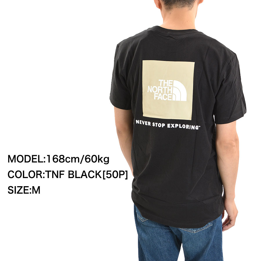 ノースフェイス tシャツ Tシャツ メンズ THE NORTH FACE BOX NSE TEE ボックスロゴ 半袖Tシャツ  NF0A4763【メール便配送】