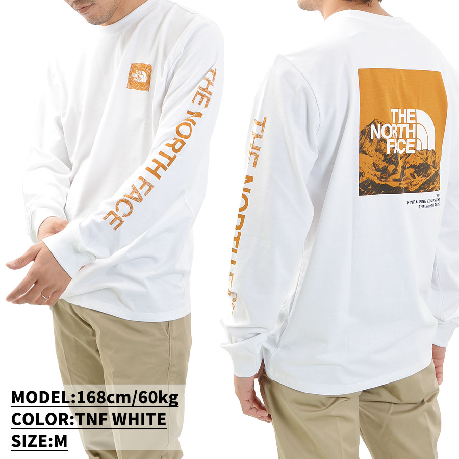 THE NORTH FACE ノースフェイス ロンT 長袖Tシャツ メンズ