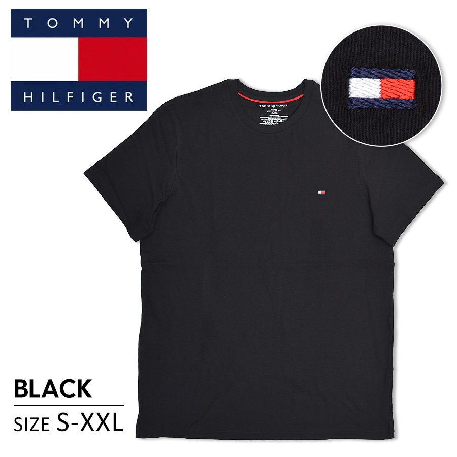トミーヒルフィガー tシャツ 半袖Tシャツ 09T3139 メンズ ワンポイント ロゴ TOMMY ...