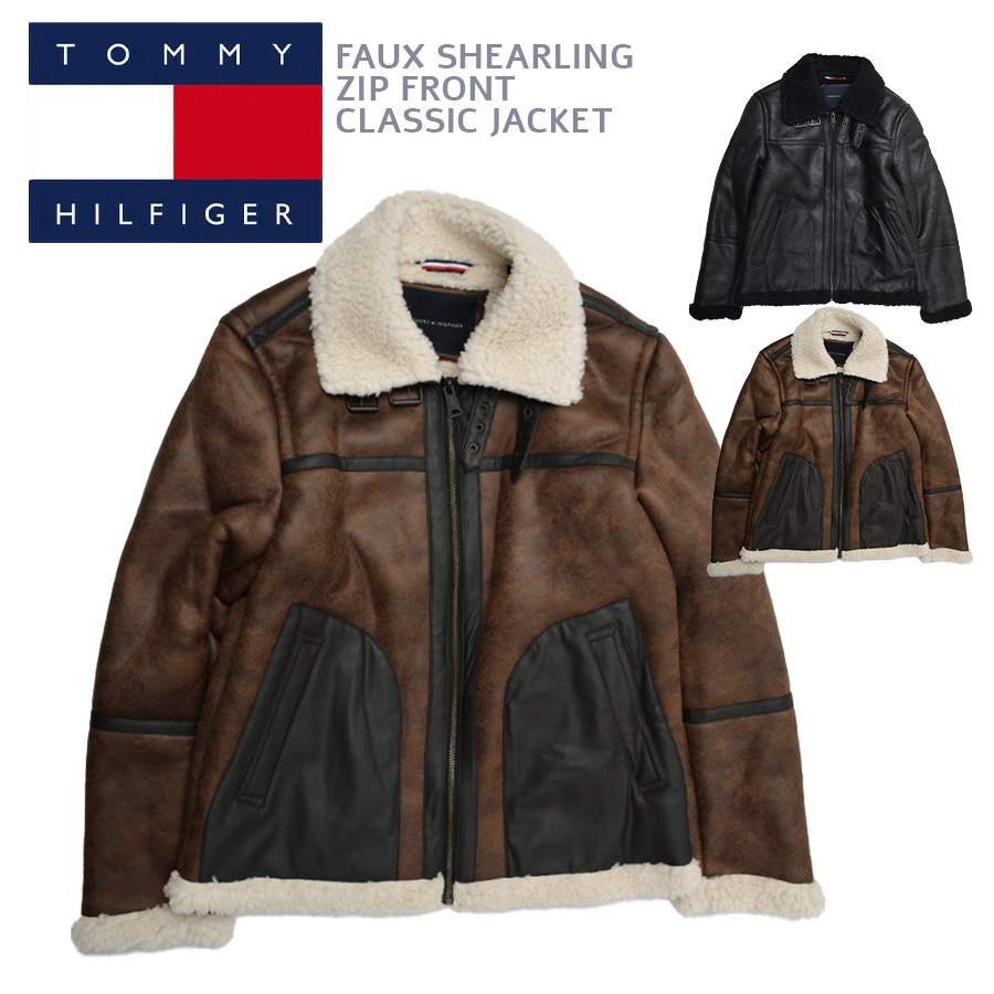 00sトミーヒルフィガー リアルレザー ジャケット   TOMMY HILFIGER（トミー・ヒルフィガー） 【並行輸入品】トミー