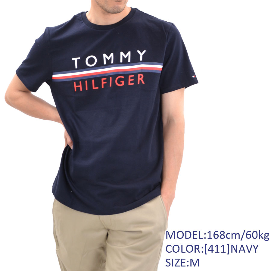 【セール特価】TOMMY HILFIGER トミーヒルフィガー Tシャツ メンズ 半袖 78J8756 ロゴ プリント 半袖Tシャツ｜being-yah｜06