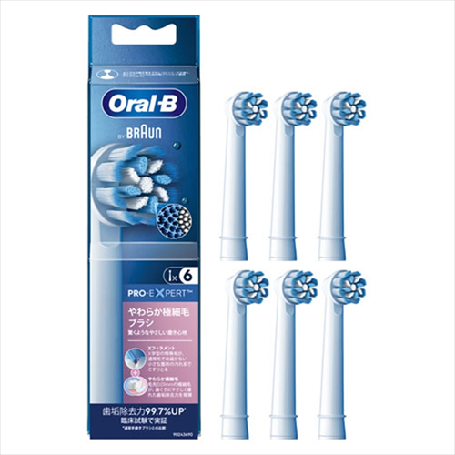 ���炩�ɍזуu���V EB60X�|6�|EL  6�{��  �i�d���ւ����u���V�jBRAUN Oral�|B �I�[����B�j