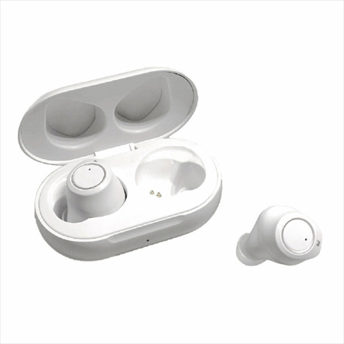 エニックス 完全ワイヤレス集音器（ホワイト）  両耳用   デジタル ANYCCS USB充電式耳穴型集音器 「聞こえ〜る」 KSOK−01−11（WH）｜beisiadenki