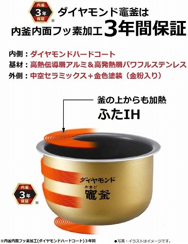 炊飯器 おどり炊き 豊穣ブラック パナソニック SRJX058 : 4549980052426 : Bサプライズ - 通販 - Yahoo!ショッピング