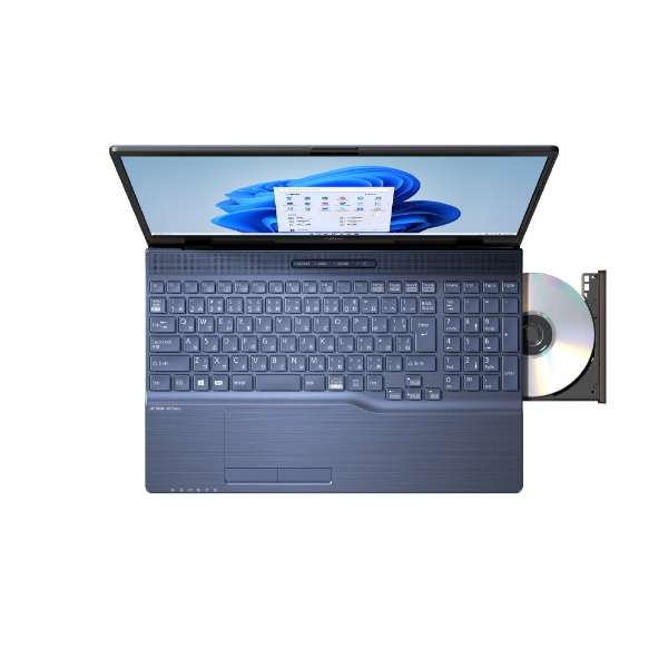 ノートPC LIFEBOOK 15.6型 メモリ8GB SSD256GB メタリックブルー