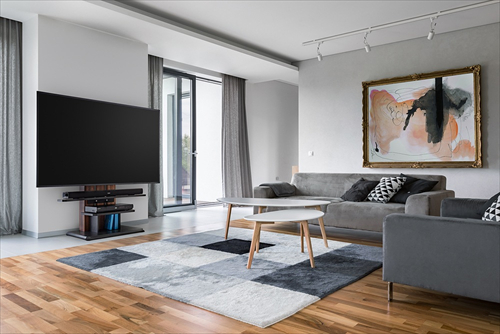 朝日木材加工 朝日木材 WS−C690 DB 壁寄せテレビ台 32〜77V型対応 