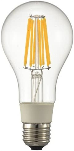 オーム電機  LED電球 フィラメント  一般電球  LDA10L／D C6 E26 100形相当 調光器対応 電球色｜beisiadenki｜03
