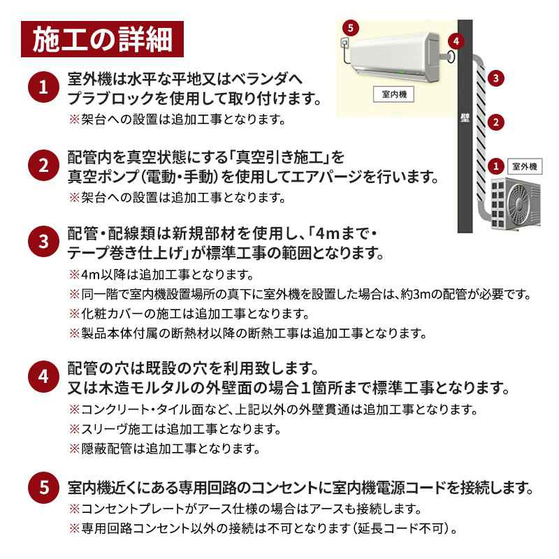 エアコン 工事費込み 標準工事セット 工事3年保証 エアコン パナソニック 6畳 100V CS-222DFL : set-2571010000284  : Bサプライズ - 通販 - Yahoo!ショッピング