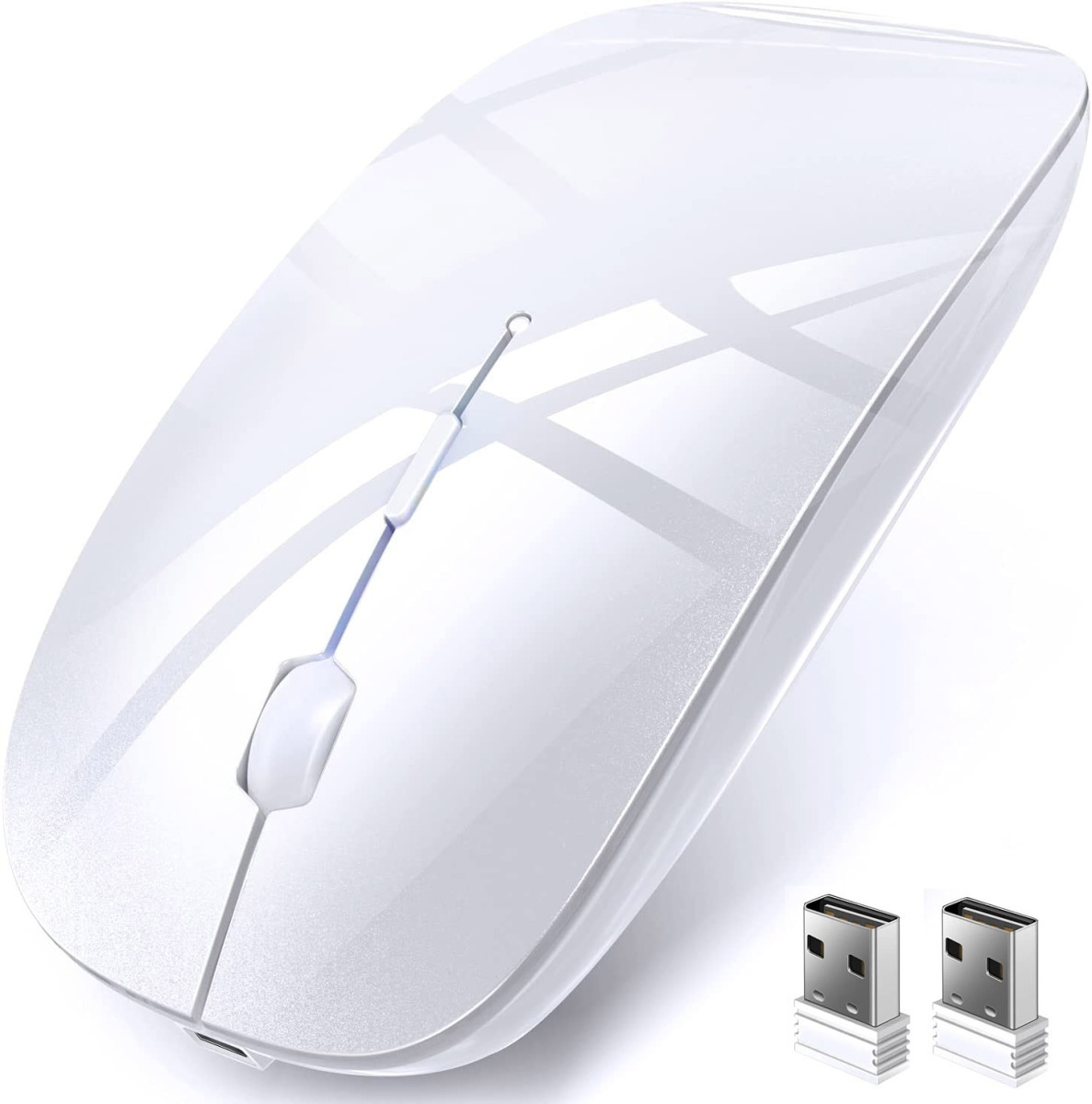 マウス ワイヤレスマウス 無線 Bluetoothマウス 超静音 バッテリー内蔵 充電式 超薄型 高精度 Mac/Windows/surface/Microsoft Pro プレゼント｜belando｜06