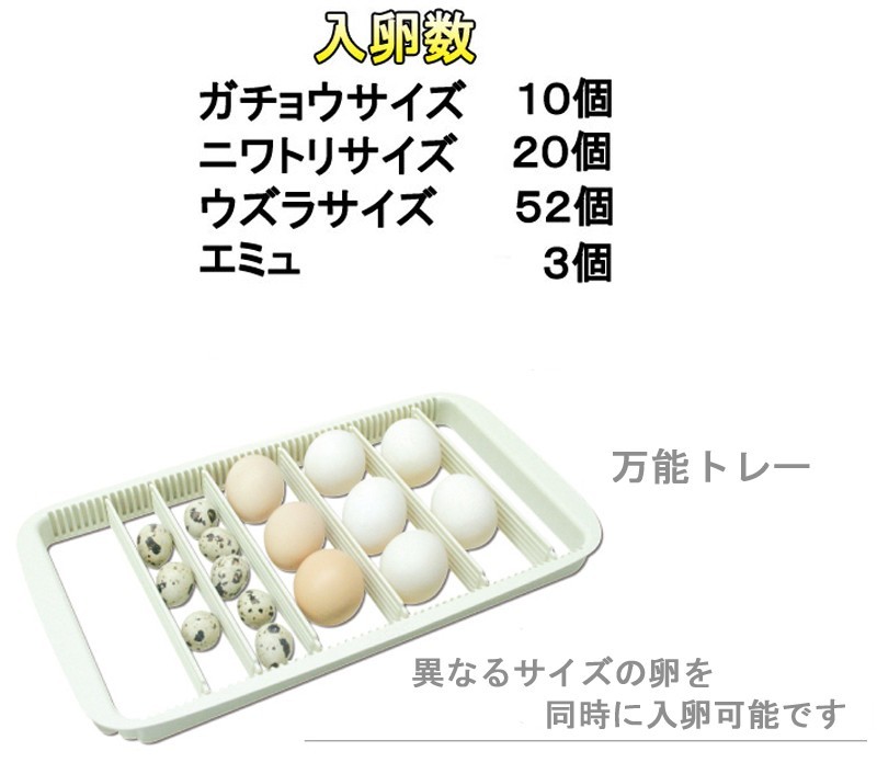 ビッグママ20DO 全自動孵卵器(ふ卵器・ふ化器) : fu-2 : eバード - 通販 - Yahoo!ショッピング