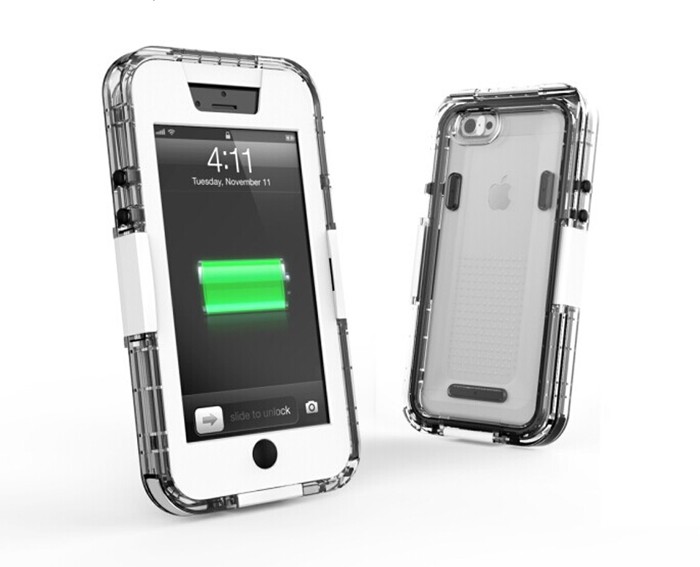 iPhone6用 簡単防水ケース IPX7 ガチロックの画像