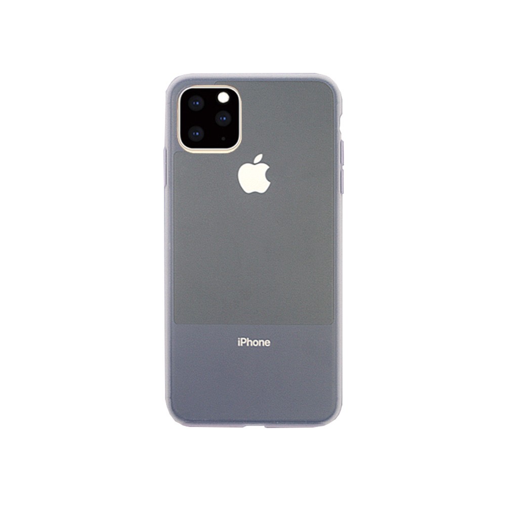 2019 iPhone 6.5 ハイブリッドケース 新端末のカラーに合わせた 汚れが消える 半透明 リキッドシリコンケース/CONTRAST SILICON