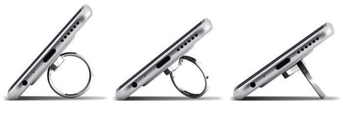 スマートフォン、タブレットを片手でホールドできる、大人気必須アイテム☆BUNKER RINGの画像