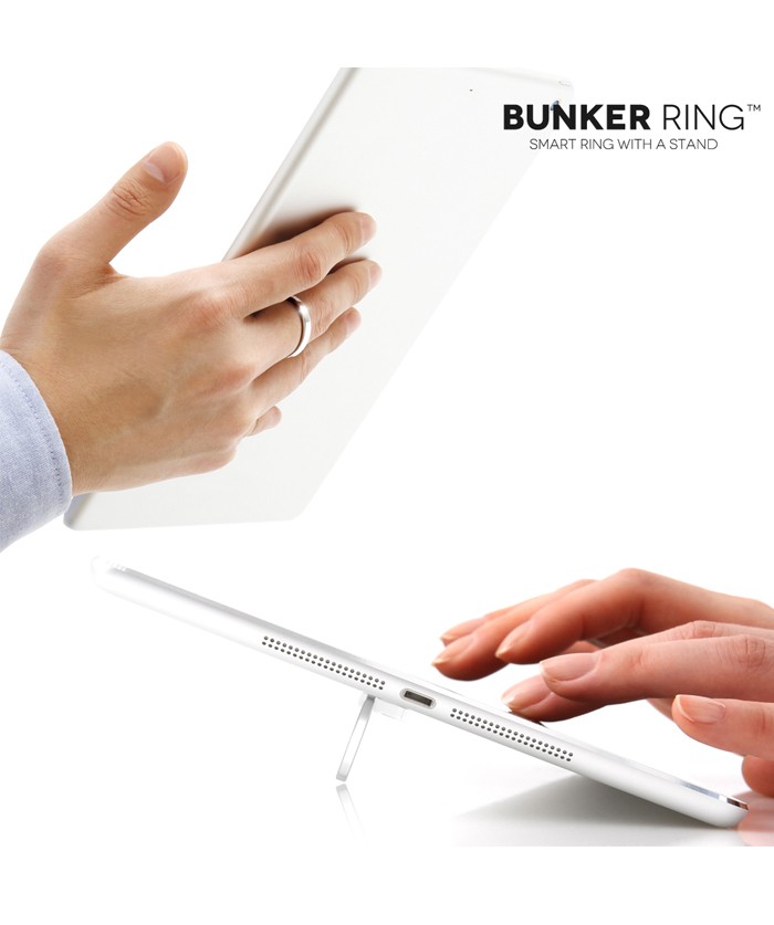スマートフォン、タブレットを片手でホールドできる、大人気必須アイテム☆BUNKER RINGの画像