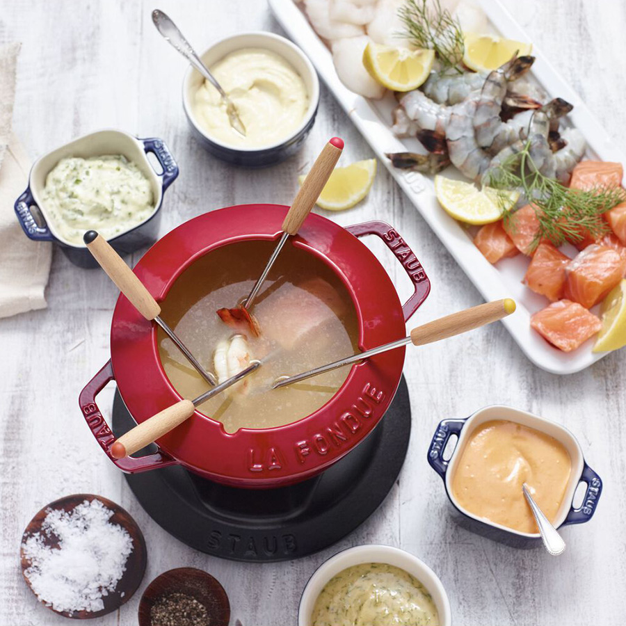 STAUB ストウブ ミニ チーズフォンデュポット 12 cm 40509-594 (1461223) アヒージョ :40509-594:Bell  Momento - 通販 - Yahoo!ショッピング