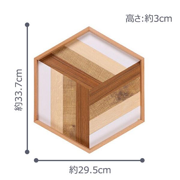 トレー お盆 木製 北欧 カフェ ウッド おぼん おしゃれ 天然木 トレイ