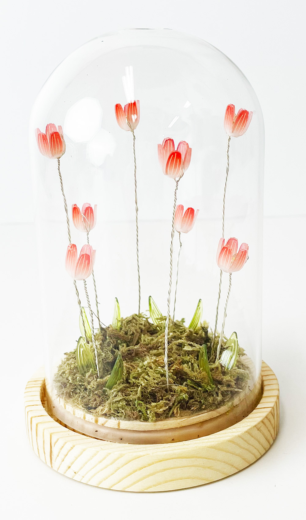 ルームライト Flower glass dome フラワーガラスドーム 東洋石創 お花