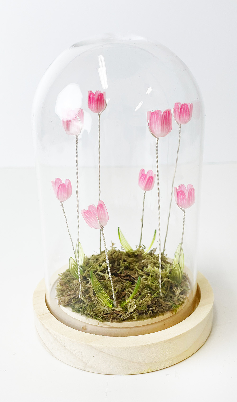 ルームライト Flower glass dome フラワーガラスドーム 東洋石創 お花