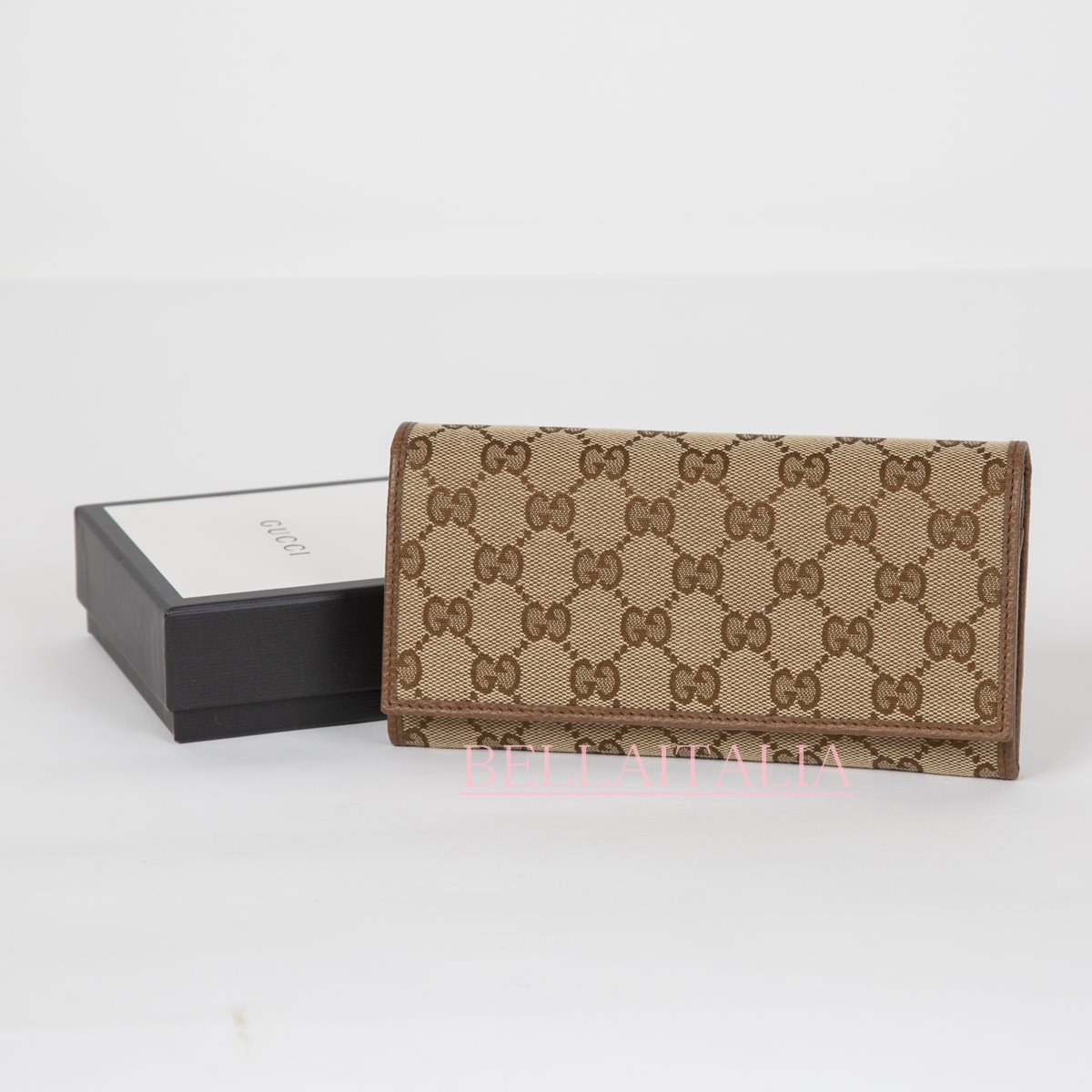 値下げしました！　GUCCI GGキャンバス 長財布 保存袋付き GUCCI グッチ GGキャンバス 長財布