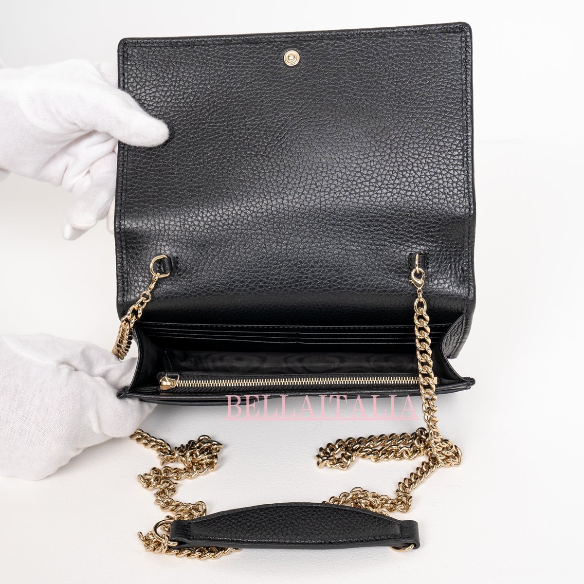 GUCCI（グッチ） レディース バッグ レザー ソーホー ショルダー 