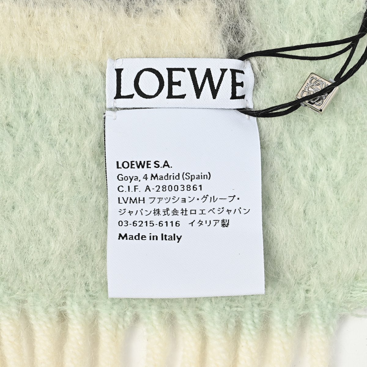 LOEWE（ロエベ） マフラーレディース メンズ ストール ウール モヘア