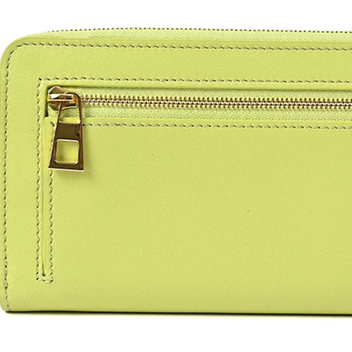 【期間限定お値下】LOEWE カーキグリーン ジップアラウンド ノット コンパクト ジップ アラウンド ウォレット バーガンディー