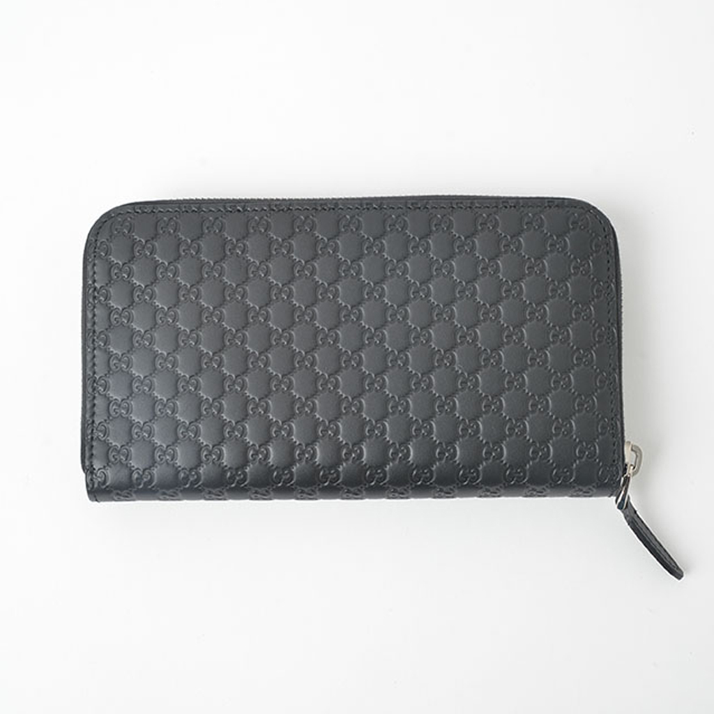 新品同様‼️ グッチ　GUCCI 財布　長財布　マイクロGG ラウンドファスナー GUCCI グッチ 財布 レディース メンズ ブランド 長財布 レザー