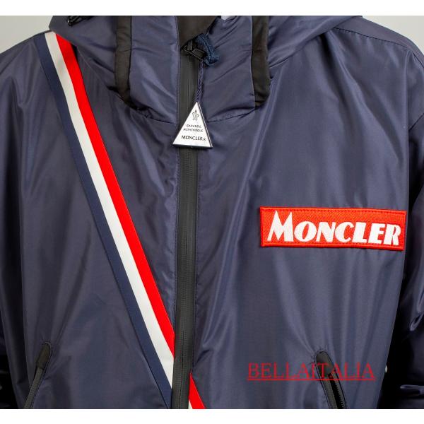 MONCLER モンクレール メンズ ナイロンジャケット ロゴ 刺繍