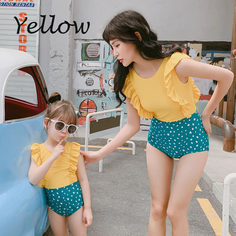 【美品】seea花柄イエローセパレート水着 S 美品】seea花柄イエローセパレート水着 S 美品】seea花柄
