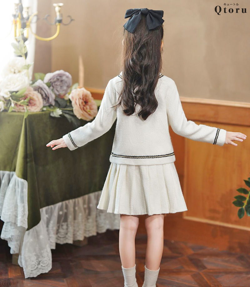 Qtoru 卒園式 女子 入学式 子供服 女 120 130 110 卒服 小学校 卒業式