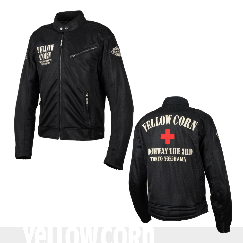 【限定値下！】YeLLOWCORN バイクウェア バイクジャケット イエローコーン YB-3121 ...