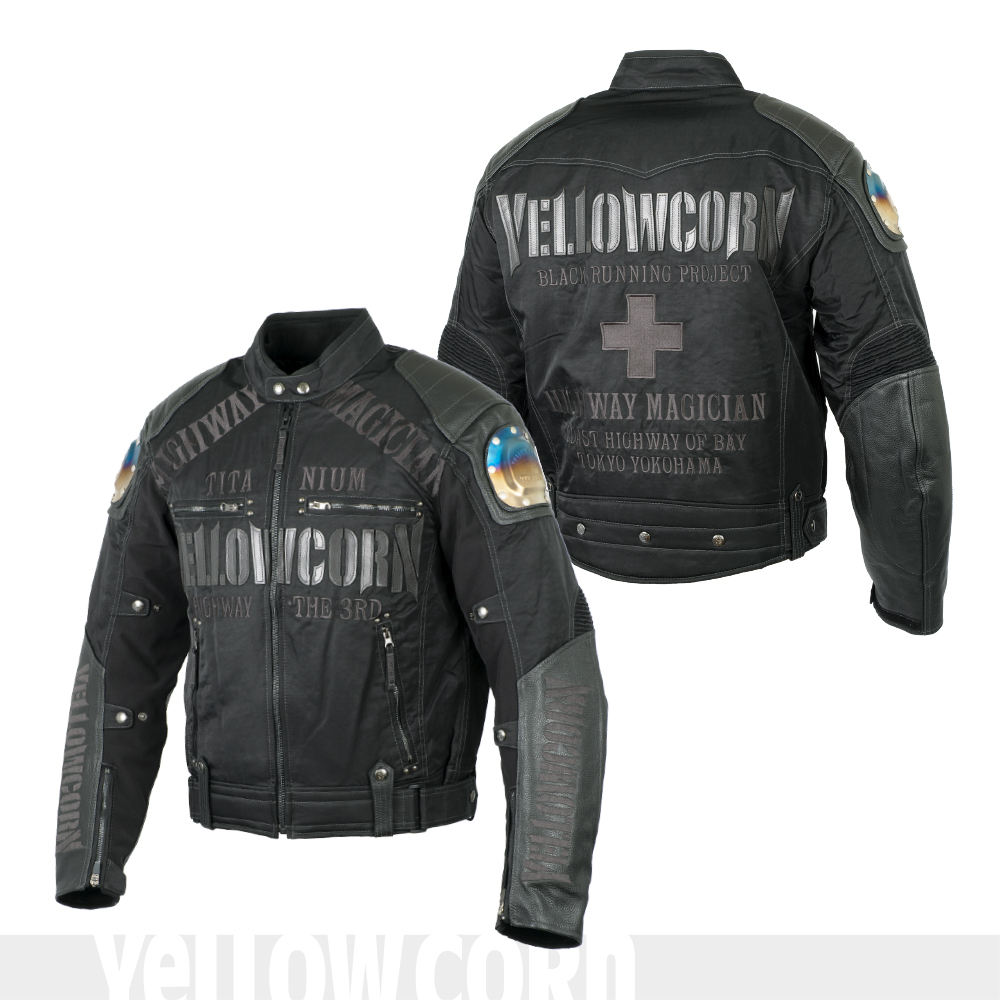 YeLLOWCORN バイクウェア バイクジャケット イエローコーン YB-3309 チタニウムウインタージャケット 2023AW 最新作 正規品  送料無料 詳細画像掲載