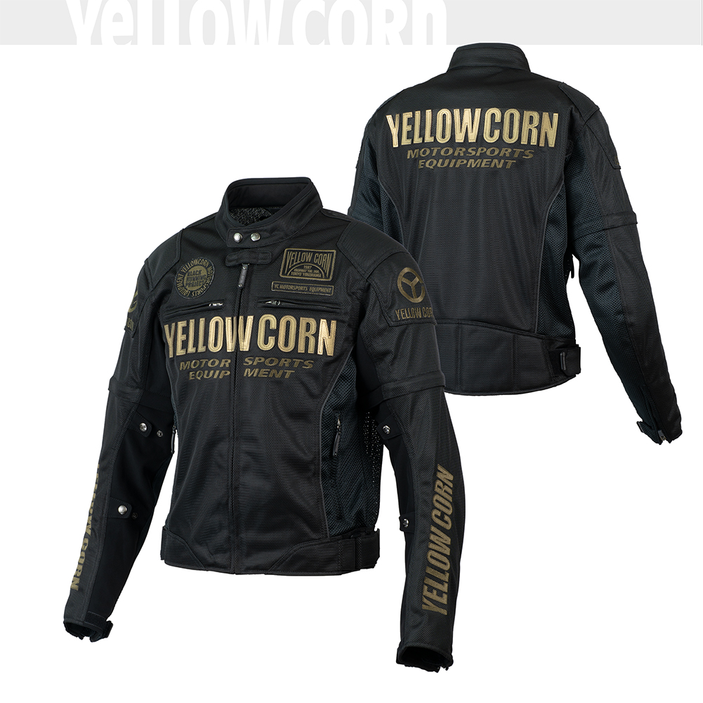 YeLLOWCORN バイクウェア バイクジャケット イエローコーン YB-4102 メッシュジャケット 2024SS 最新作 正規品 送料無料