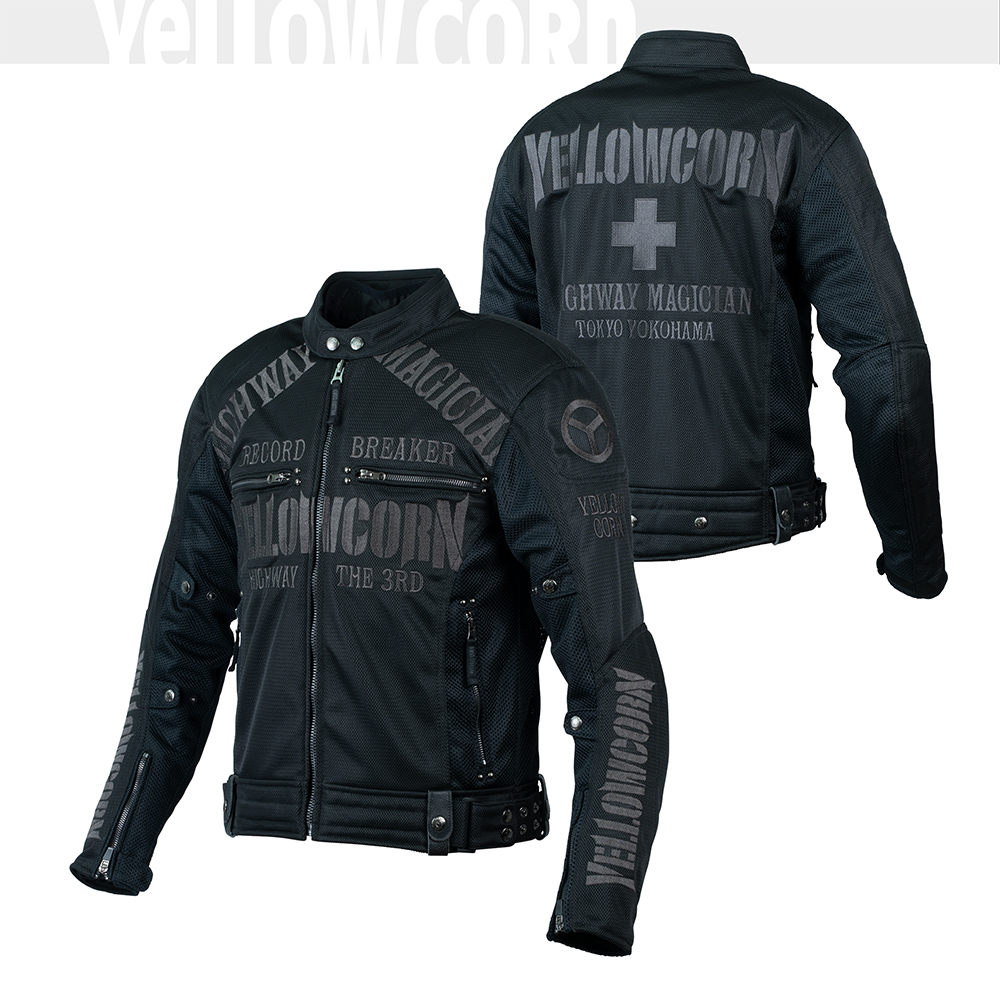 YeLLOWCORN バイクウェア バイクジャケット イエローコーン YB-4105 メッシュジャケット 2024SS 最新作 正規品 送料無料