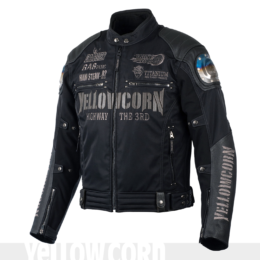 YeLLOW CORN バイク用ジャケット（サイズ（S/M/L）：4L）｜バイク
