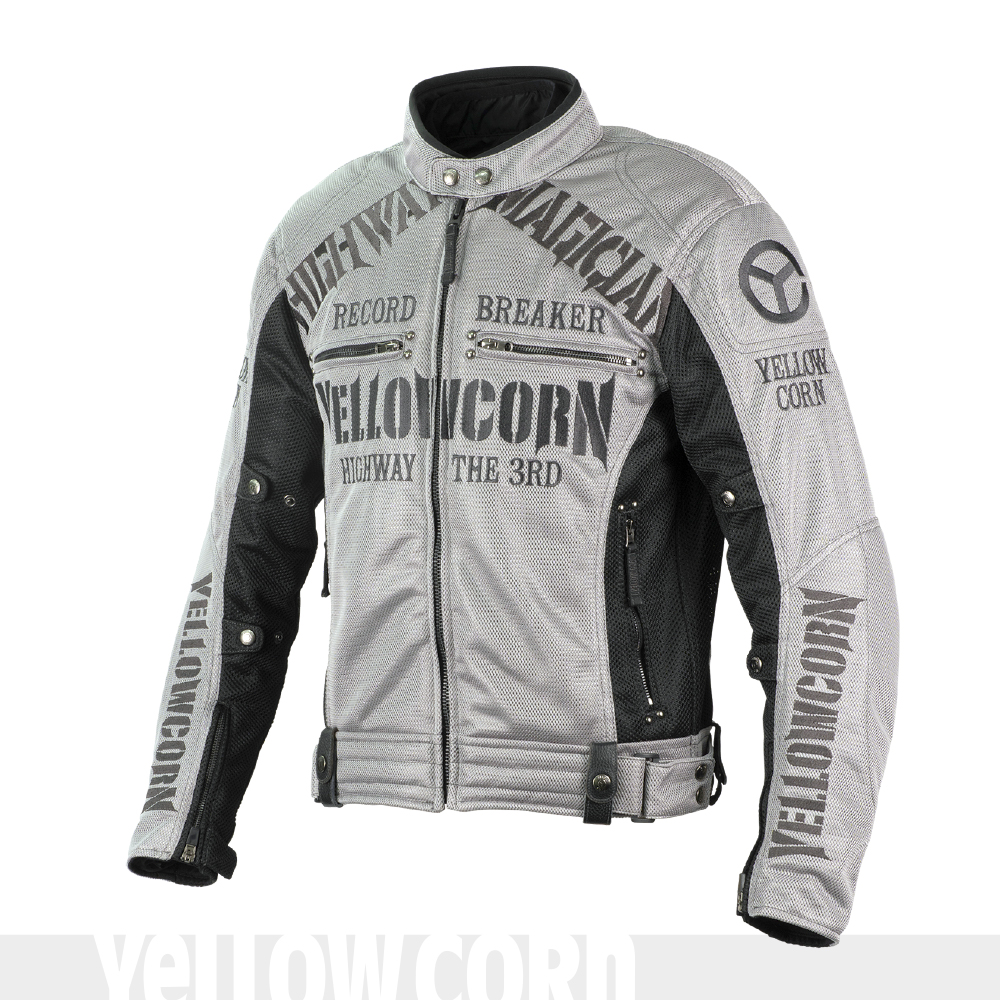 YELLOW CORN イエローコーン　メッシュジャケットプロテクター付き LL YeLLOW CORN YELLOWCORN イエローコーン メッシュジャケット YB