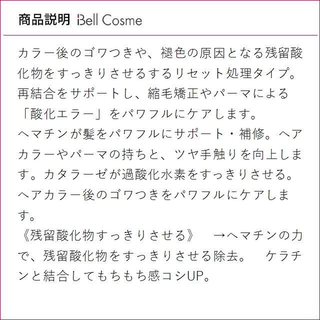 ビレゴ マイブリッジ  500ml (ヘアマスク/パック)の画像