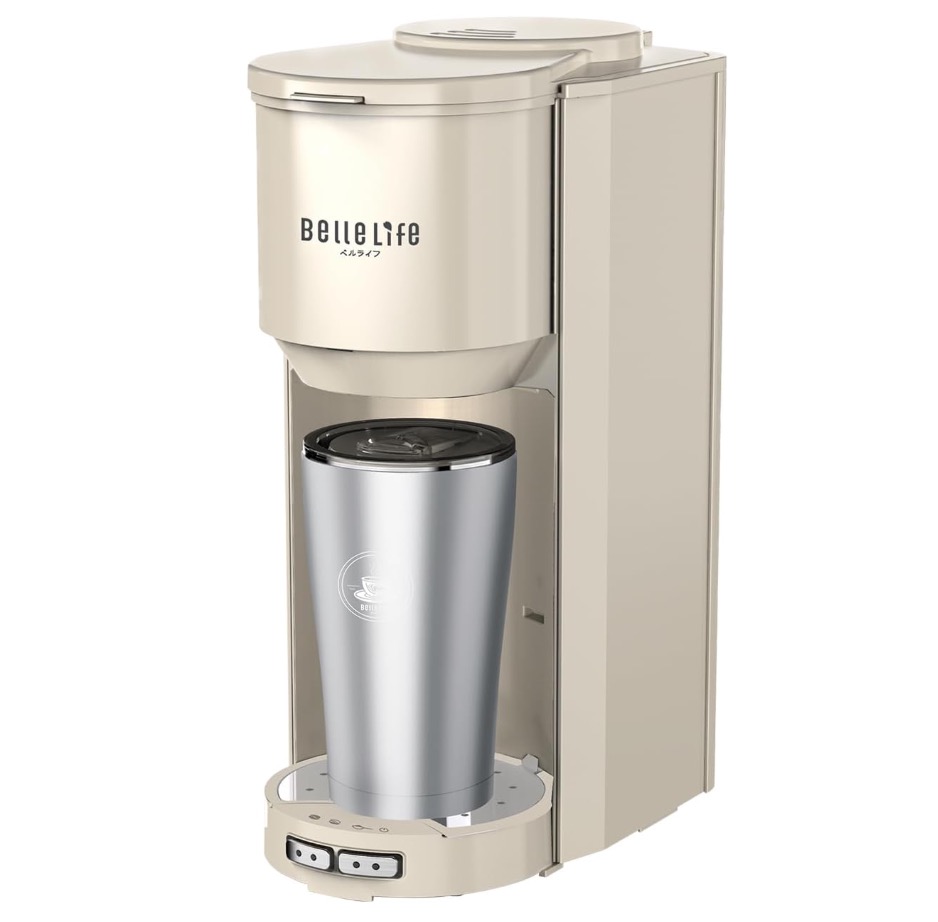 BelleLife（ベルライフ） コーヒーメーカー 全自動 一体化 ミル抽出