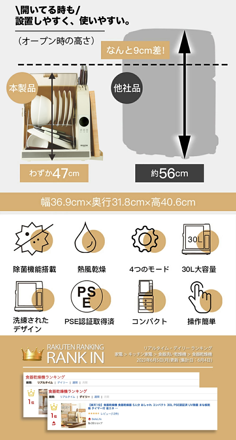 食器乾燥機