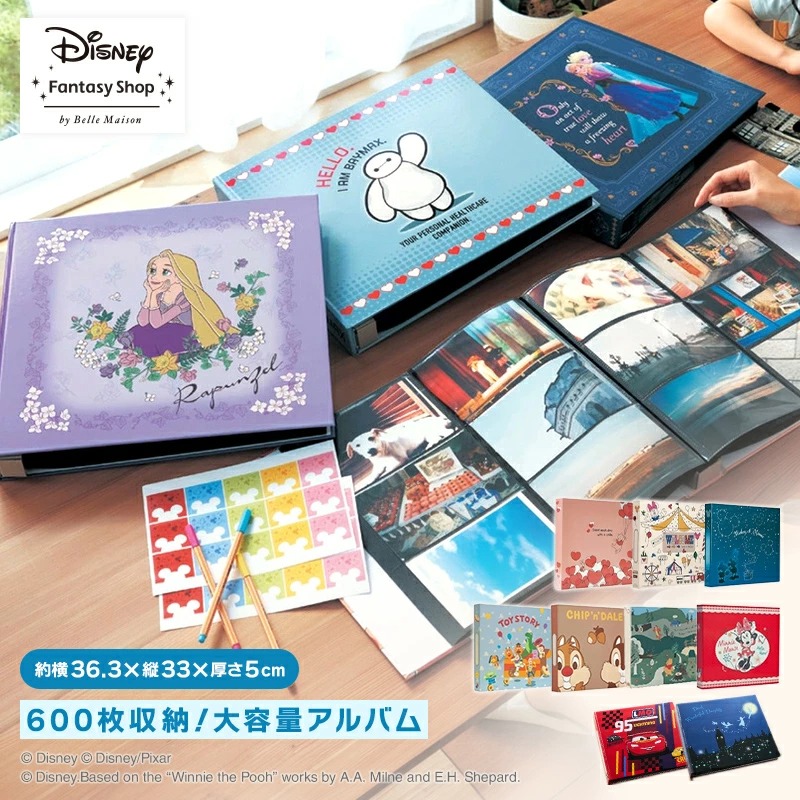Disney（ディズニー） アルバム 大容量 L版 L判 フォトアルバム 写真