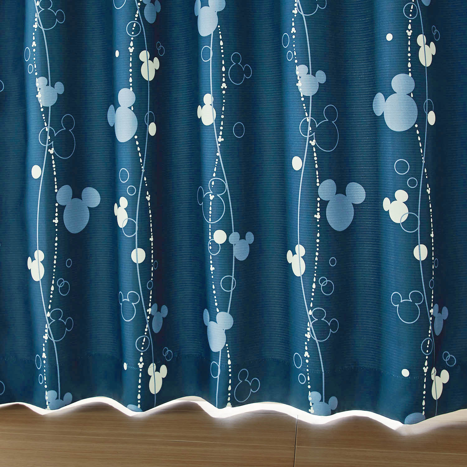 カーテン 遮光 遮光カーテン 遮光2級 洗える リビング 寝室 Disney