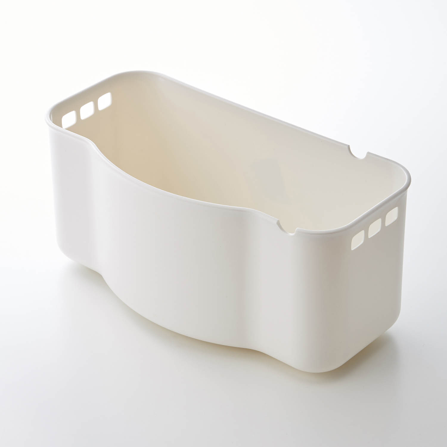洗い桶 スリム 桶 水が切れる 日本製 シンク 幅19cm コンパクト つけ洗い 洗濯 キッチン｜bellemaison｜02