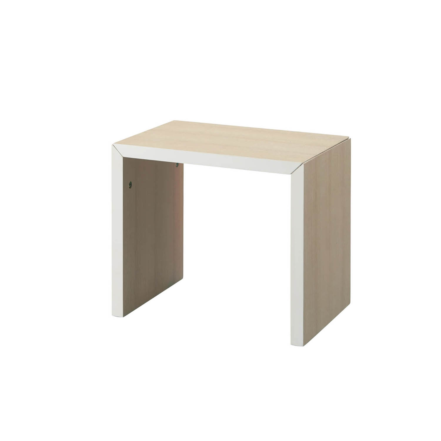 未開封品　ベルメゾン　コの字ラック　※組立品　シンプルラック 幅80cm タモ材 未開封品 ベルメゾン コの字ラック ※組立品 シンプルラック 幅