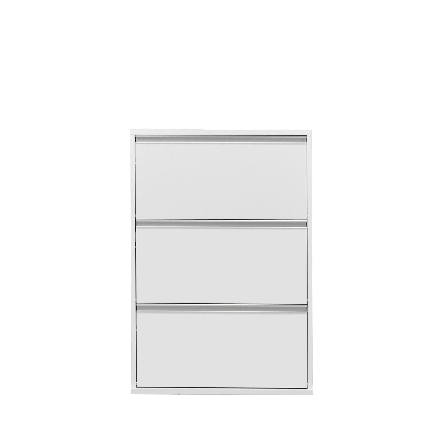 フラップ扉の薄型シューズボックス 70×103｜bellemaison｜02