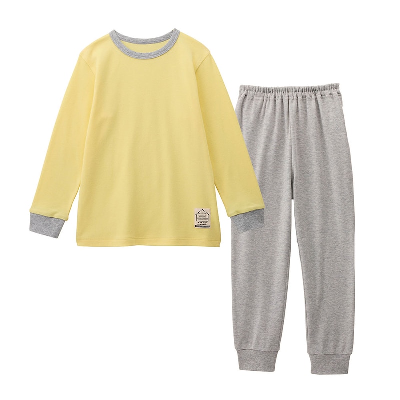 パジャマ キッズ 男の子 女の子 子供パジャマ キッズパジャマ 部屋着 子供用 こども服 ウエストゴム ポケット リブ仕様 やわらか GITA ジータ スムース | ベルメゾン | 10