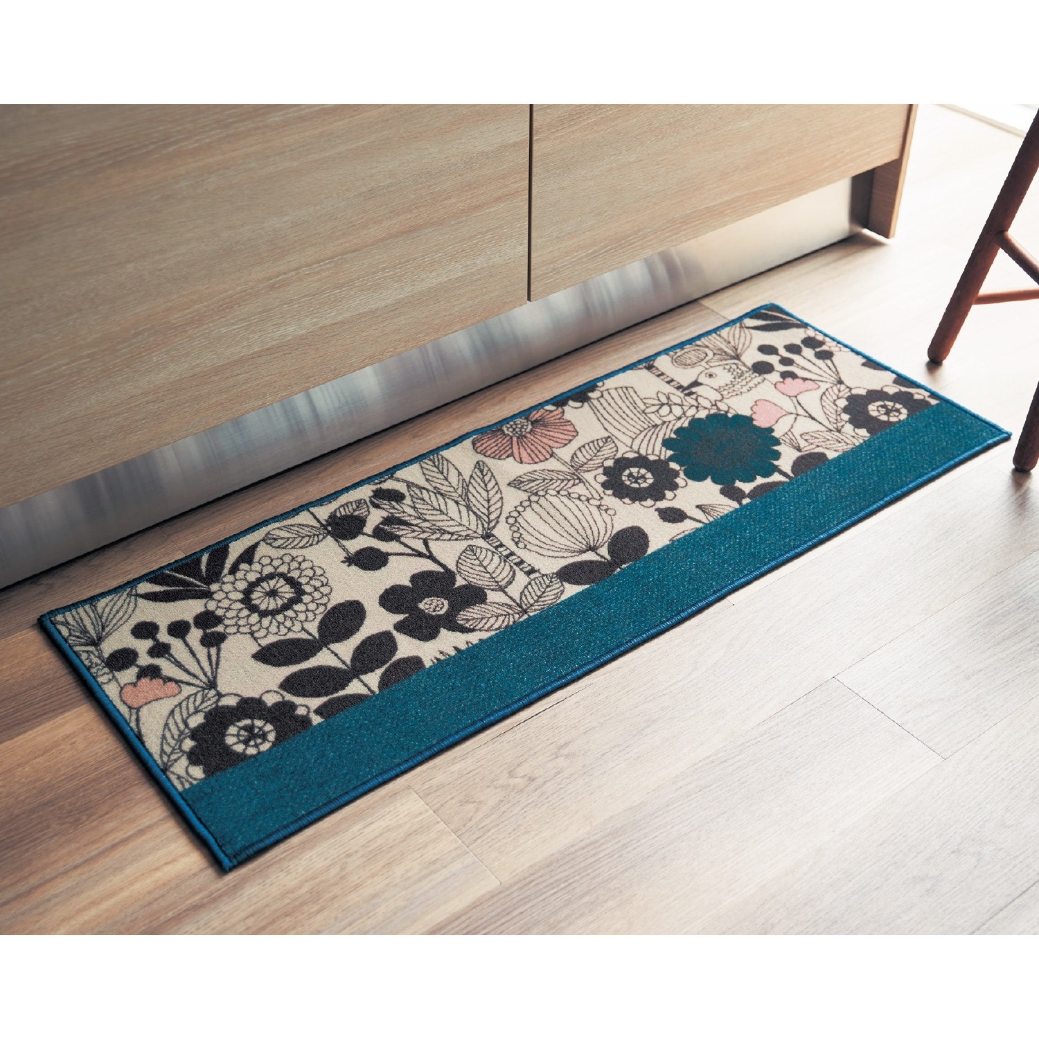 ベルメゾン（BELLE MAISON） キッチンマット 44×180 マット ラグ