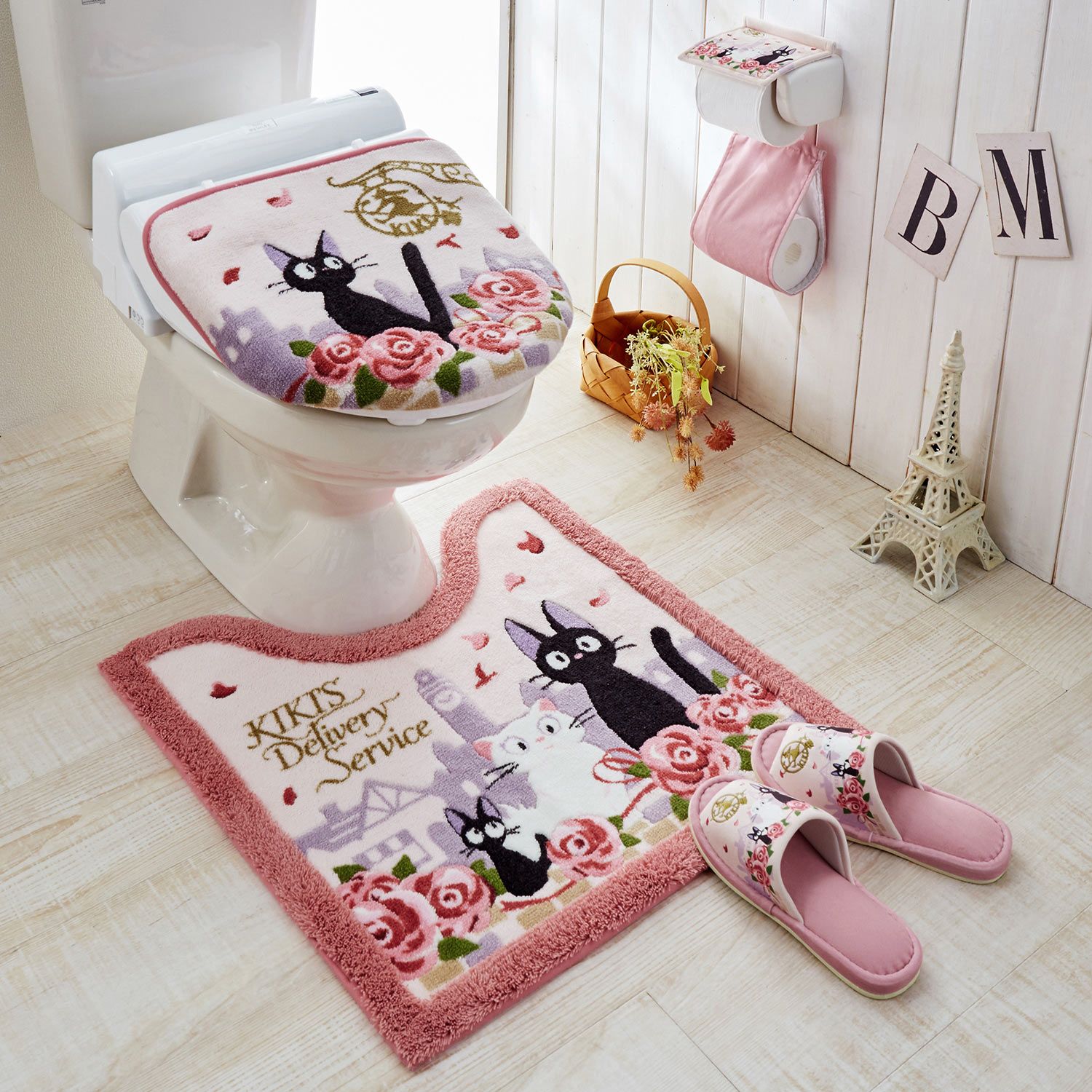スタジオジブリのトイレマット・フタカバー(単品・セット) 裾ロング