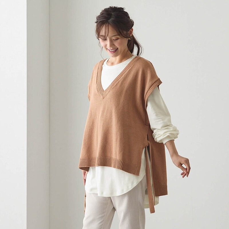 「etsinta」 長袖シャツ ONE SIZE ベージュ レディース 楽天市場】シャツ 長袖 レディース 日本製 千鳥チェック柄シャツ