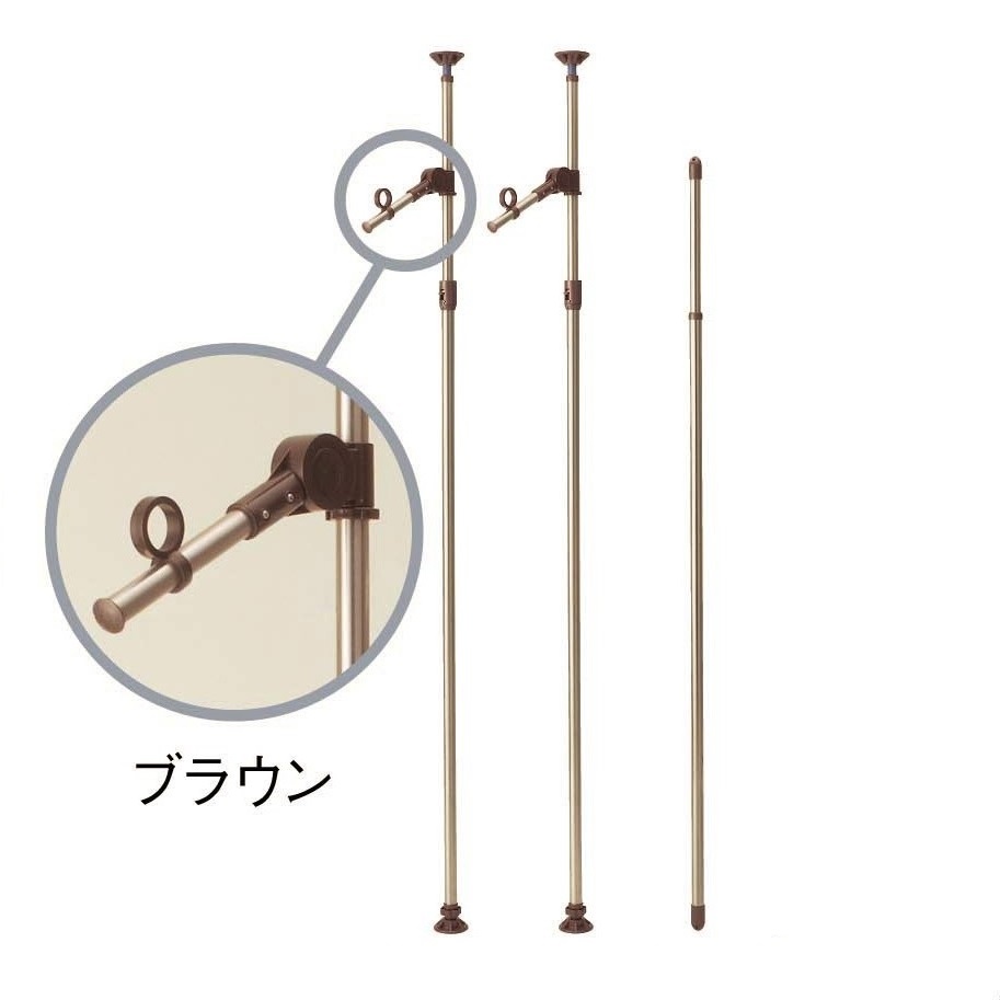 ベルメゾン(BELLE MAISON) 物干し 竿1本付き 突っ張り物干し 物干 ベルメゾン(BELLE MAISON) 物干し 竿1本付き 突っ張り物干し 物干