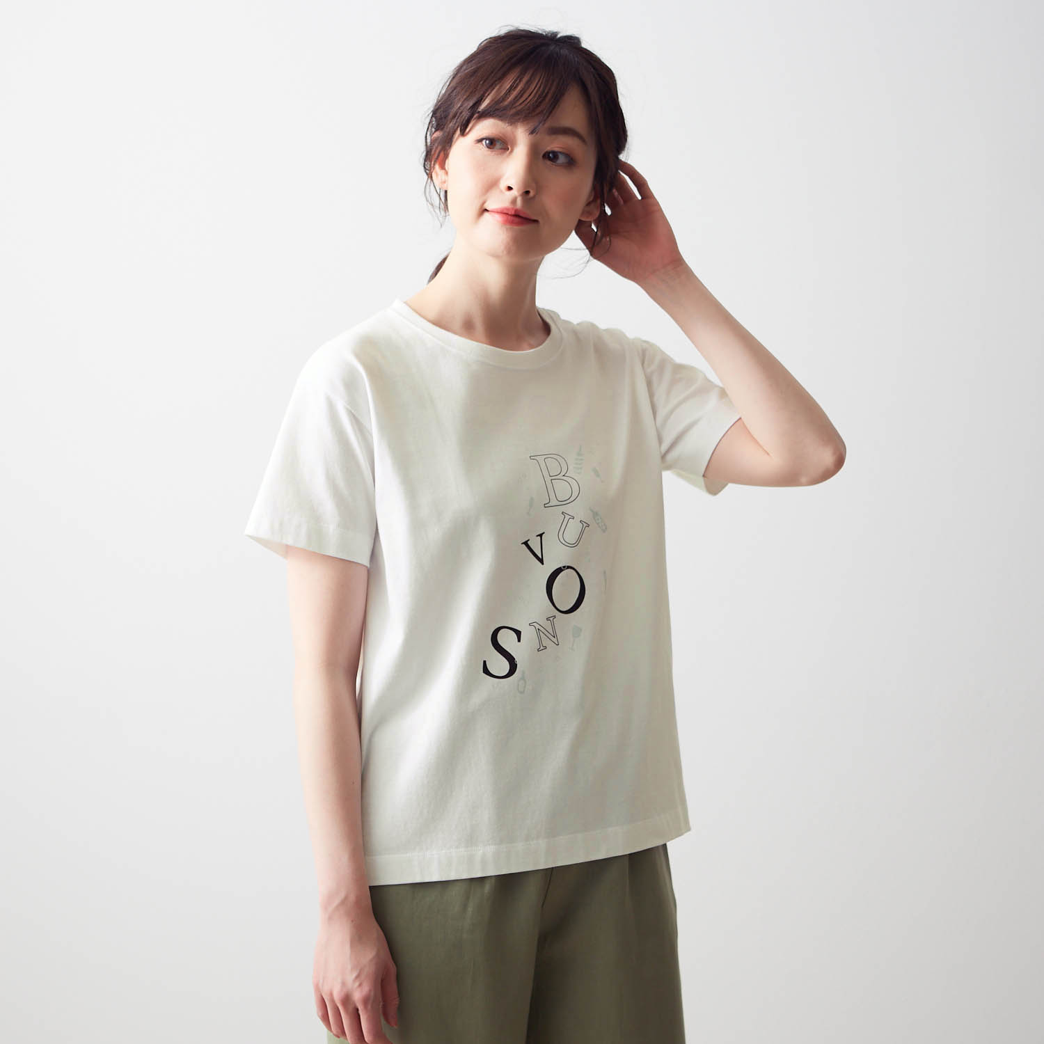 Tシャツ プリントｔシャツ S M L Ll 3l 5l 6l ベルメゾン Paypayモール店 通販 Paypayモール